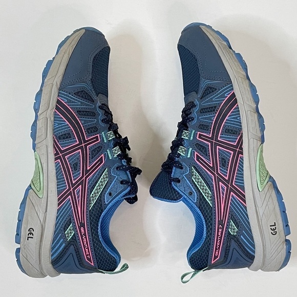ASICS Gel Venture 7 trail running sneakers sz 7 - Picture 6 of 9
